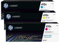 Toner për printer HP 410X, cyan, magenta, e verdhë