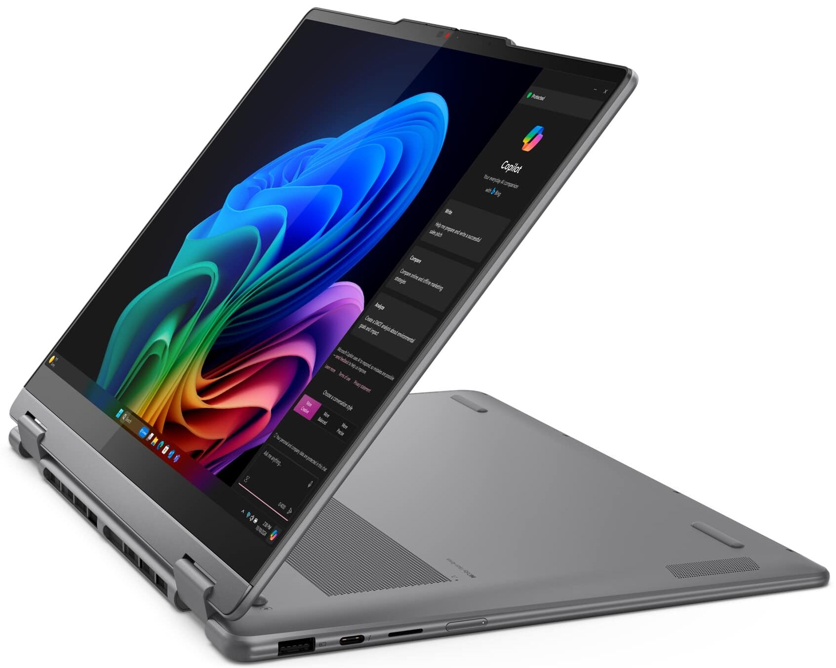 Laptop Lenovo YOGA 7 2-in-1 14ILL10, 14", Intel Core Ultra 5 226V, 16GB RAM, 512GB SSD, Integrated Intel Arc Graphics 130V, i hirtë