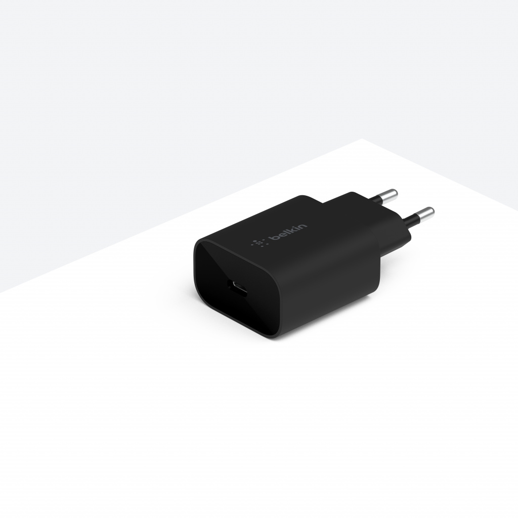 Karikues Belkin 25W PD PPS, i zi