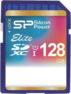 Kartë SD Silicon Power SP128GBSDXAU1V10, 128GB, UHS‑I Class 10, blu