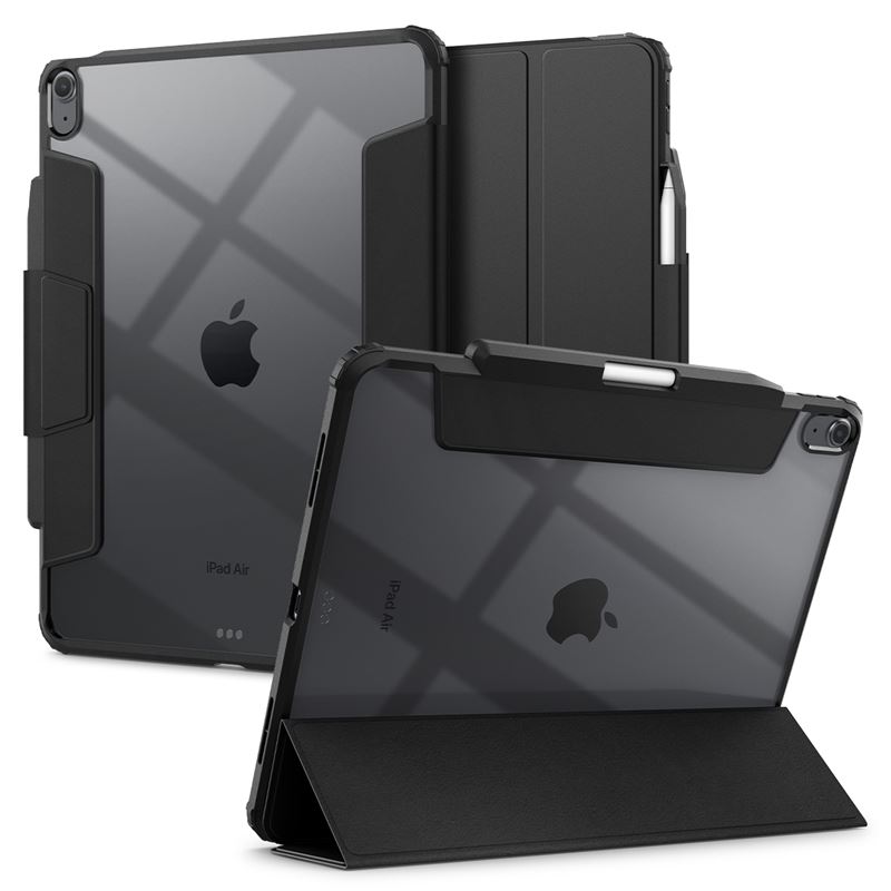 Mbështjellëse për iPad Air 13" 2024 Spigen Ultra Hybrid Pro, e zezë
