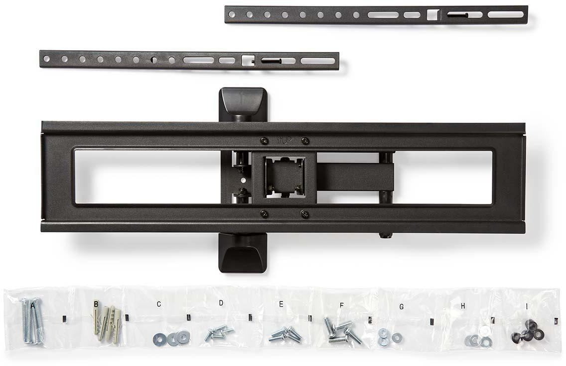 Mbajtëse muri për TV Full Motion, 37-70", 35 kg, e zezë