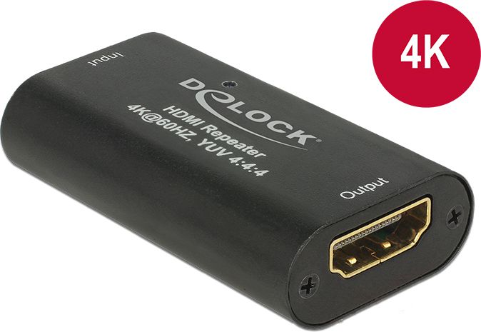 Delock HDMI Репитер 4K 60 Hz 30 m