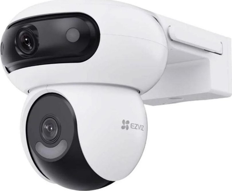 Kamerë e jashtme Ezviz H90 Dual 2K+, motorike 360°, Night Vision me ngjyra, e bardhë