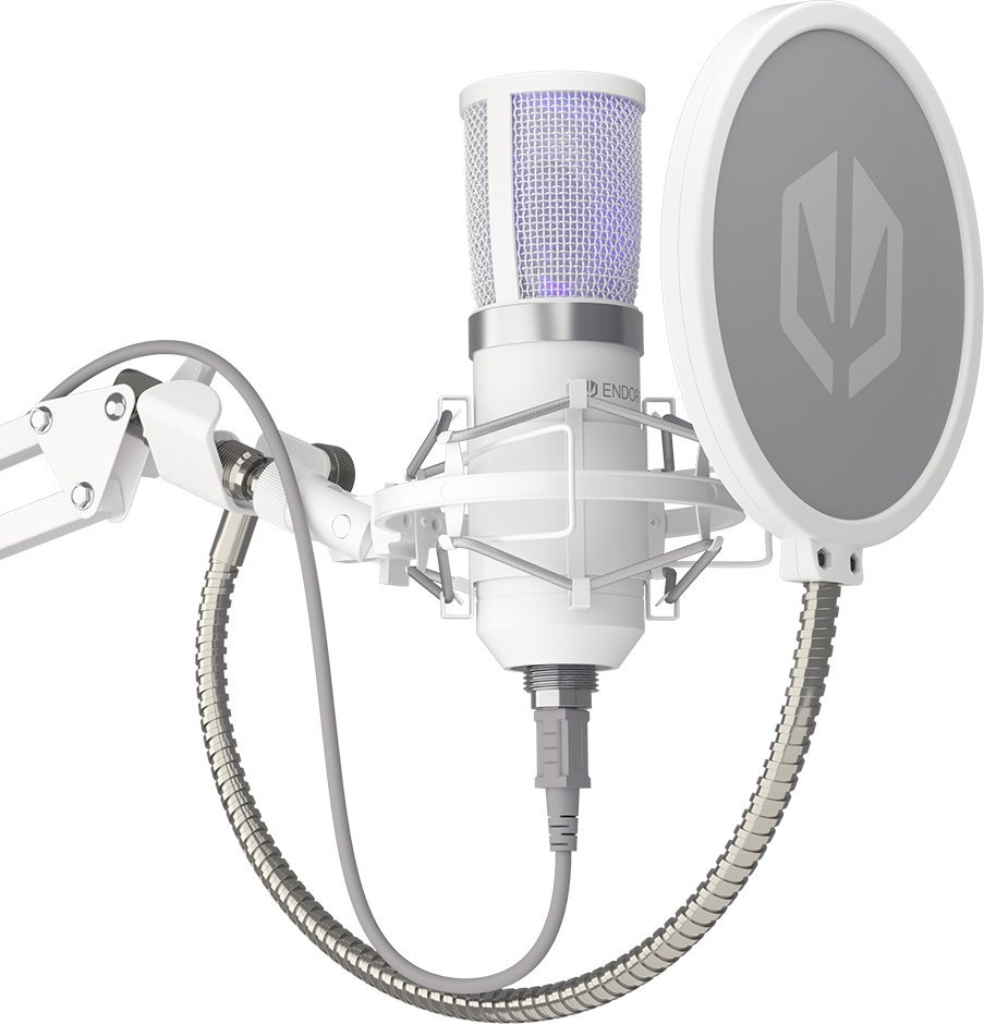 Mikrofon Endorfy Solum Streaming Onyx, i bardhë
