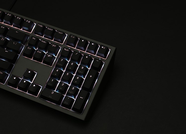 Tastierë Ducky Shine 7 PBT, MX Speed Silver, RGB, e hirtë