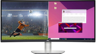 Monitor Dell S3423DWC - LED, 34", WQHD, i bardhë/ argjendtë