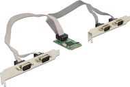 Adapter seriak DeLOCK 95243, Mini PCIe, 4 porta RS232, i zi