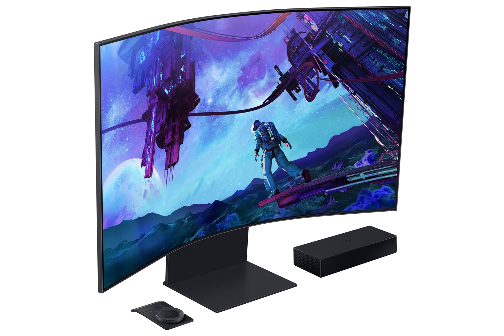 Monitor Samsung Odyssey S55CG970NU, 55", 4K LED, i zi