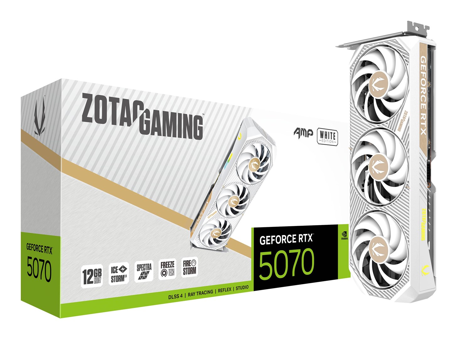Kartelë grafike Zotac GAMING GeForce RTX 5070 AMP NVIDIA 12 GB GDDR7