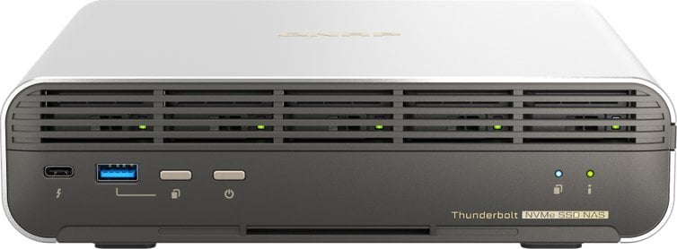 Сервер NAS QNAP TBS H574TX, Intel Core i5 1340PE, 16GB RAM, црн