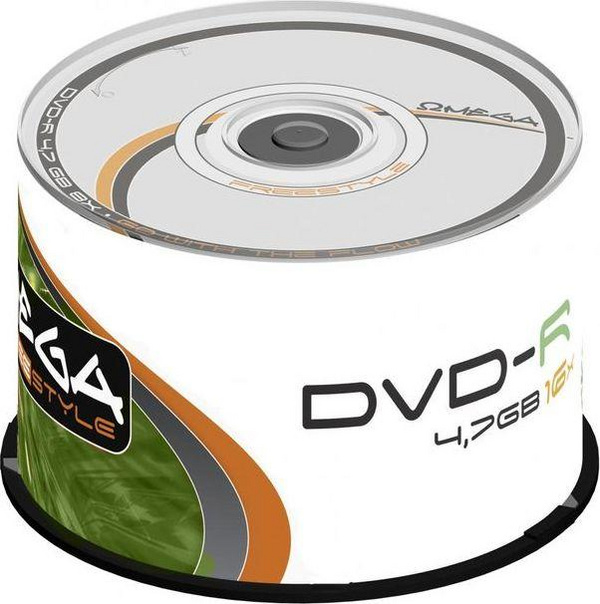 Disqe Omega DVD + R 4.7 GB 16x (56465), 50 copë