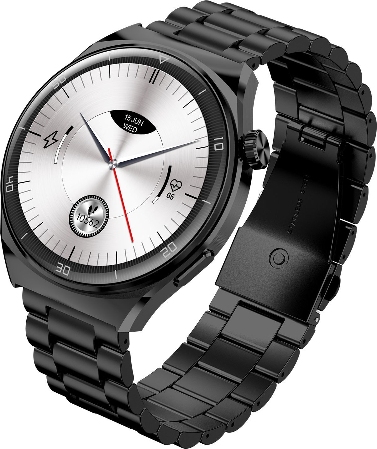 Ora inteligjente Garett, për meshkuj, byzylyk i zi