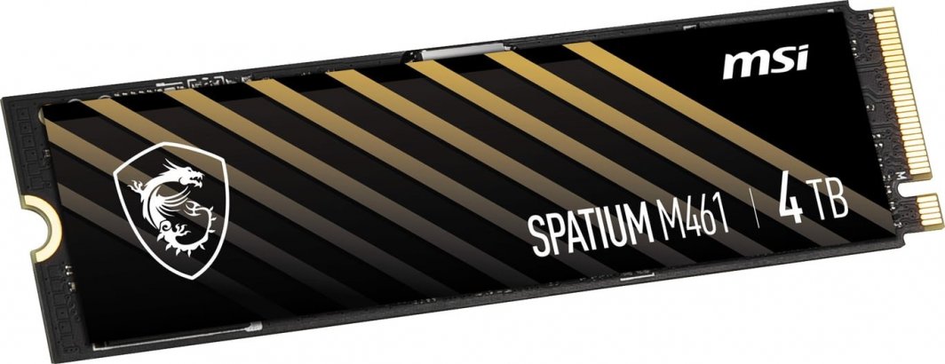 SSD диск MSI Spatium M461, 4TB, M.2 2280 PCI-E x4 Gen4 NVMe