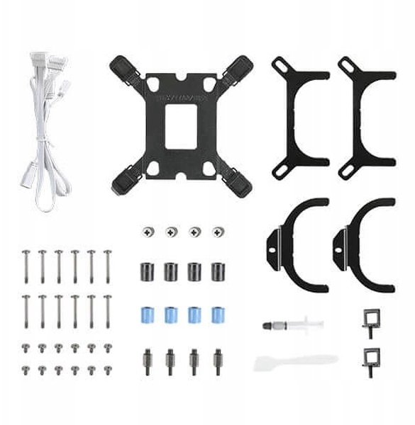 Ftohës likuid CPU Antec Skeleton 360ARGB, radiator 360 mm, RGB, i bardhë