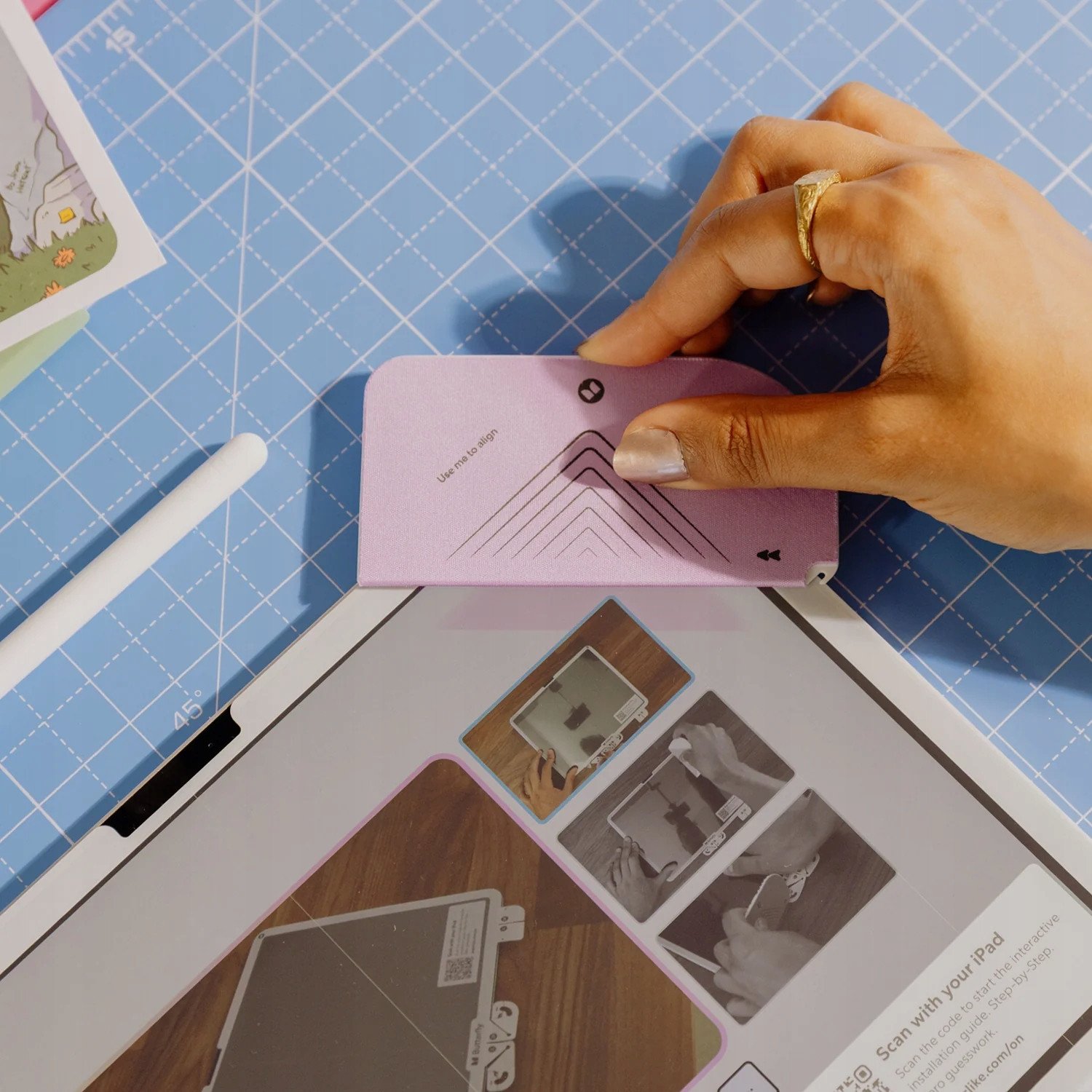 Mbrojtës ekrani Paperlike 3 për iPad Mini 8.3", set 2 copë, transparent