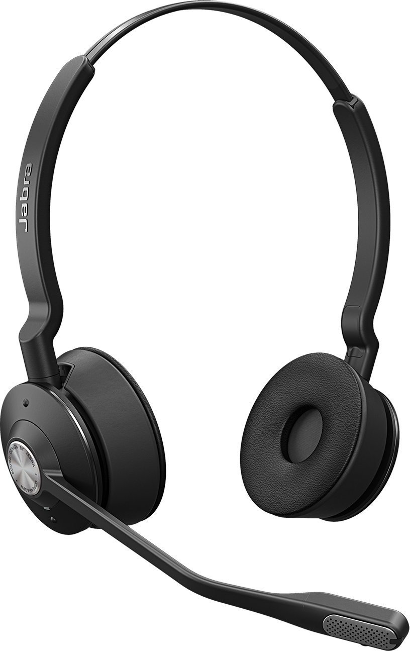 Слушалки Jabra Engage SE Stereo UC, заменливи, црни