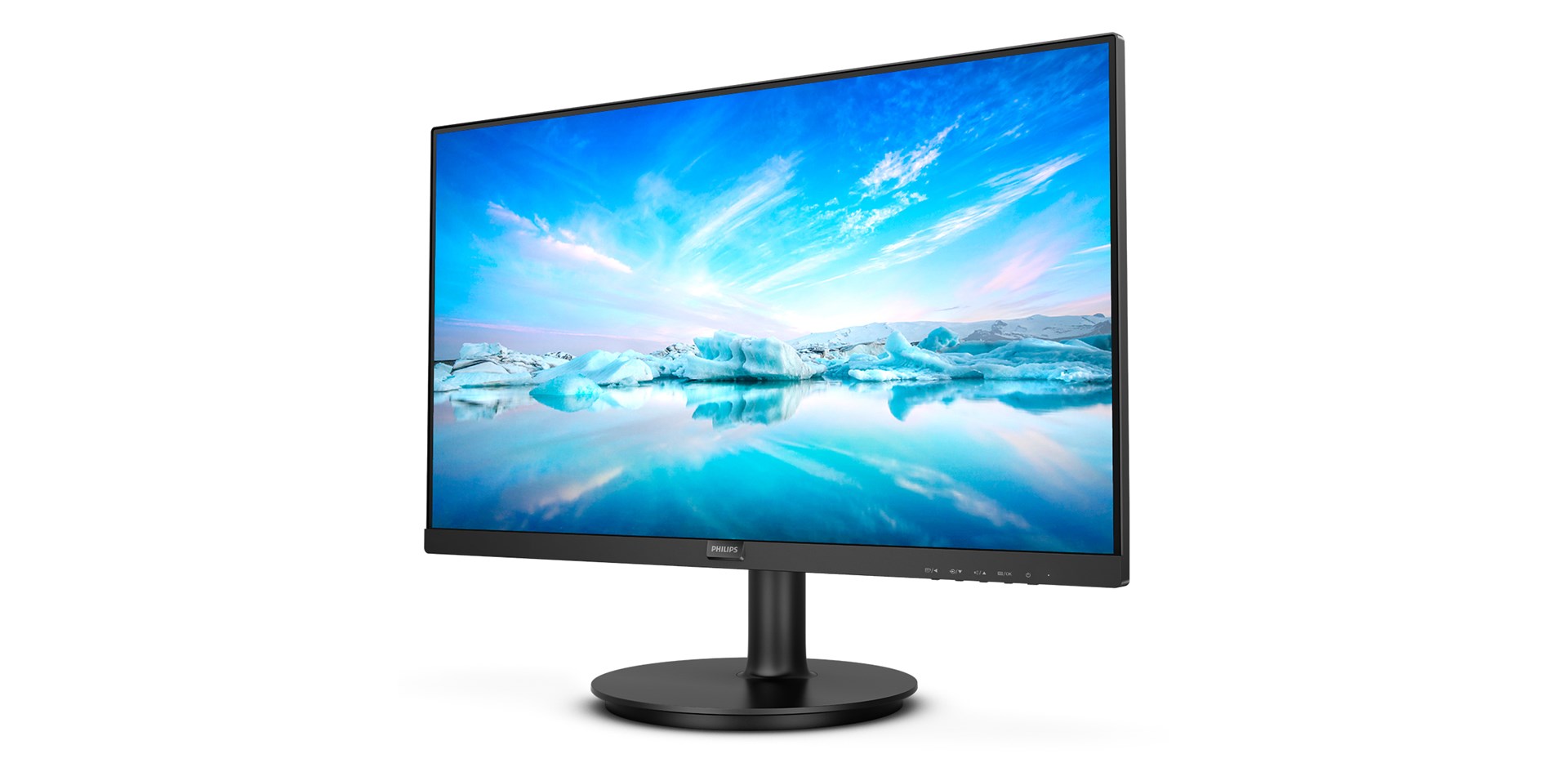 Monitor Philips V Line, 23.8", 1920 x 1080, Full HD, 75 Hz, i zi