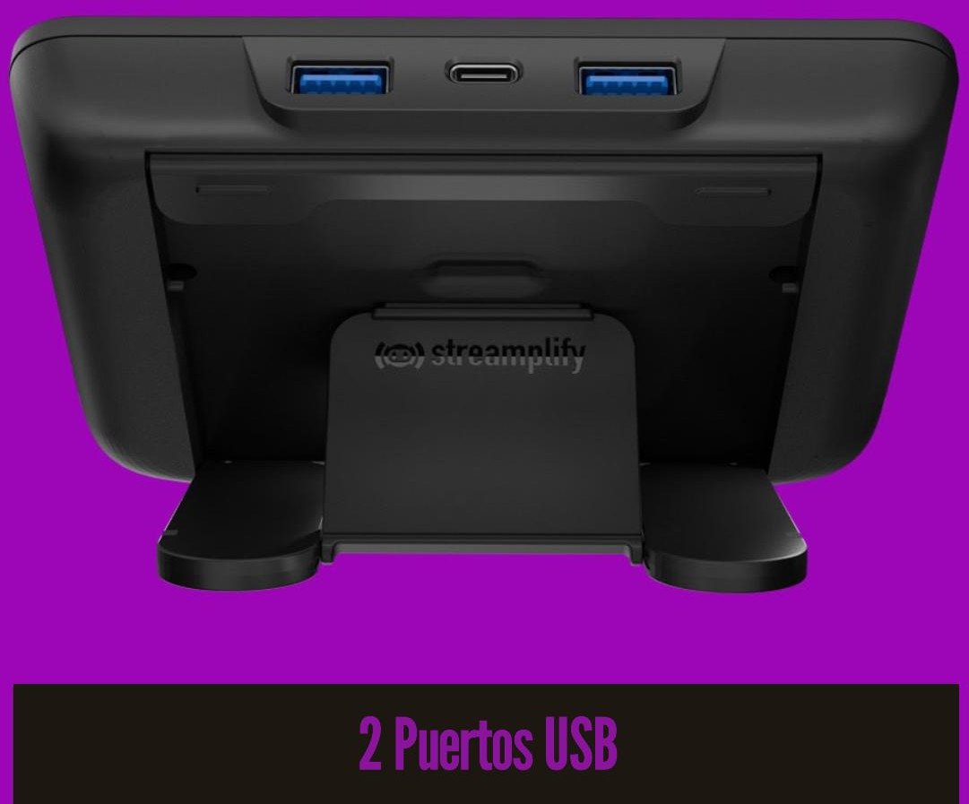 Stream Deck Streamplify STREAMING DECK ONE, 15 butona LCD, USB hub, i zi