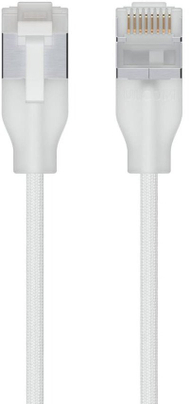 Kабел за мрежа Ubiquiti UACC-Cable-Patch-EL-C6A-12M-W, Cat6a, 12m, проѕирен