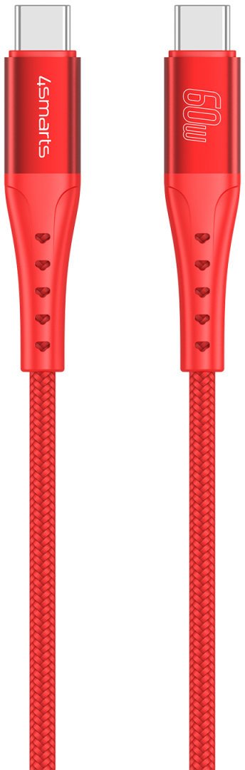 Kabllo USB 4smarts USB C, 1.5m, USB 2.0 60W, e zezë