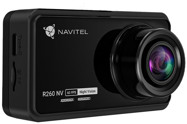 Kamerë veture Navitel R260 NV, Full HD 60fps, microSD deri 256GB, e zezë