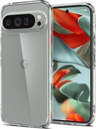 Maskë telefoni Spigen Ultra Hybrid për Google Pixel 9 Pro XL, transparente