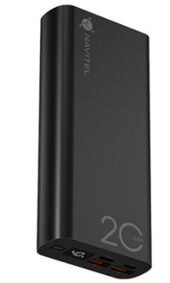 Powerbank Navitel PWR20 AL, 20000mAh, USB A dhe USB C, i zi