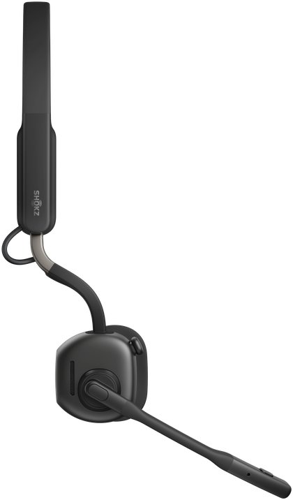 Kufje wireless SHOKZ OpenMeet UC, Bluetooth, USB Type C, të zeza