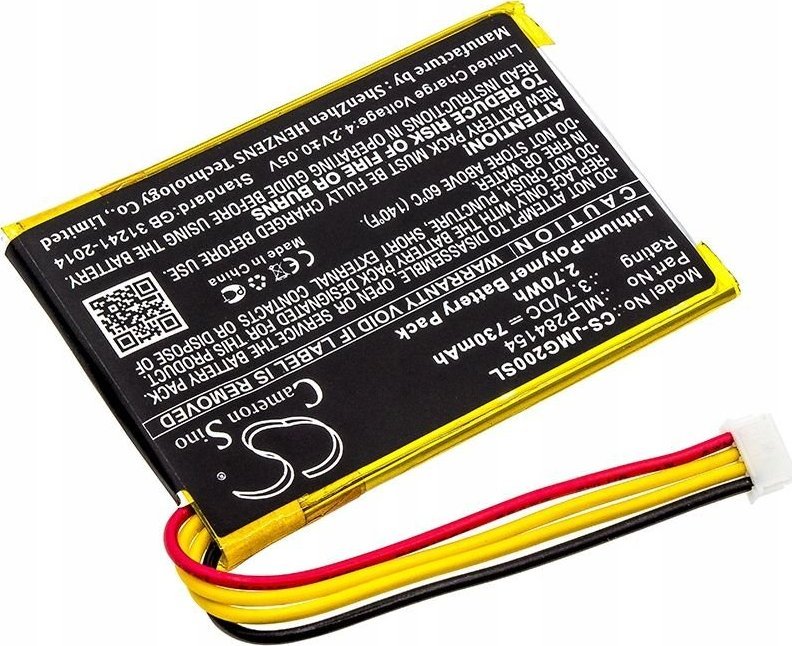 Bateri rikarikueshme Cameron Sino CS-JMG200SL, 730mAh, Li-Polymer, për JBL Go 2