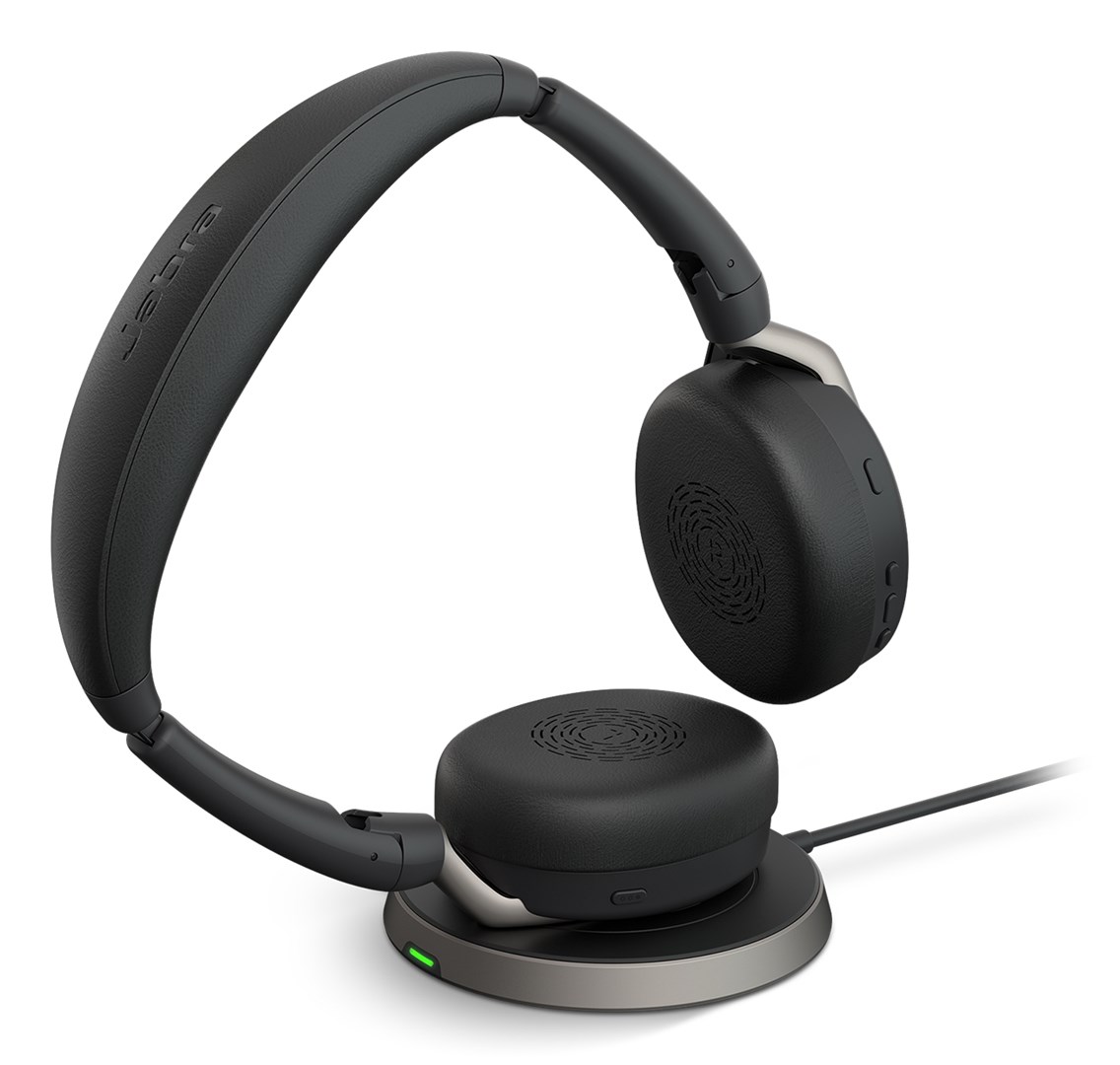 Kufje Jabra Evolve2 65 Flex, Bluetooth, të zeza