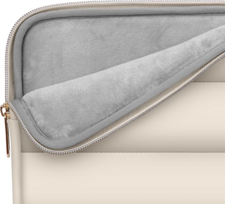 Заштитна навлака Tech-Protect Puffy, за лаптоп 13-14\", со џеб за додатоци, сива