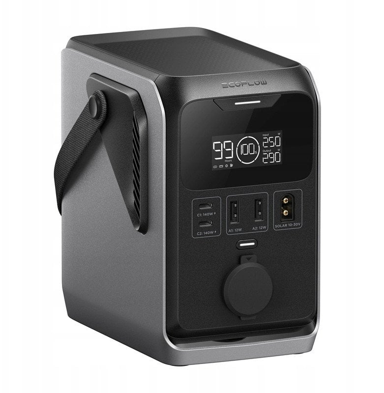 Stacion energjie portativ EcoFlow TRAIL 300 DC PPS, 288Wh, gri