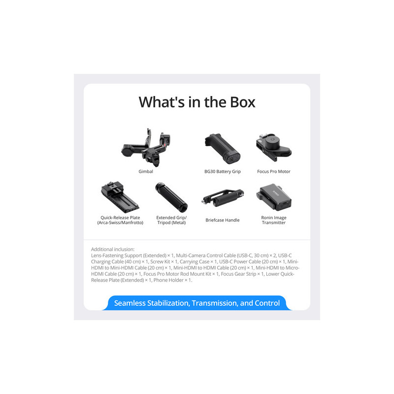 DJI RS4 Pro Combo