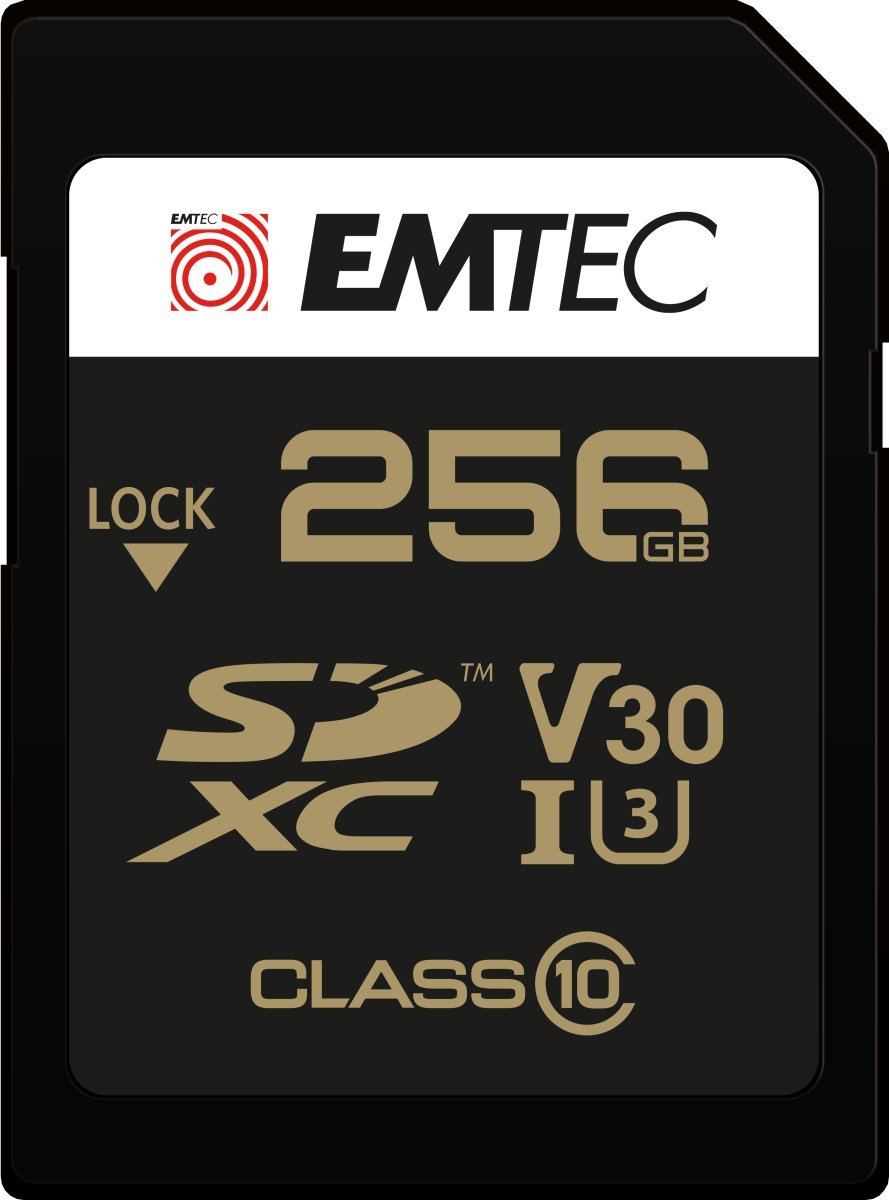 Kartë memorie Emtec ECMSD256GXC10SP, 256GB, SDXC UHS-I Class 10