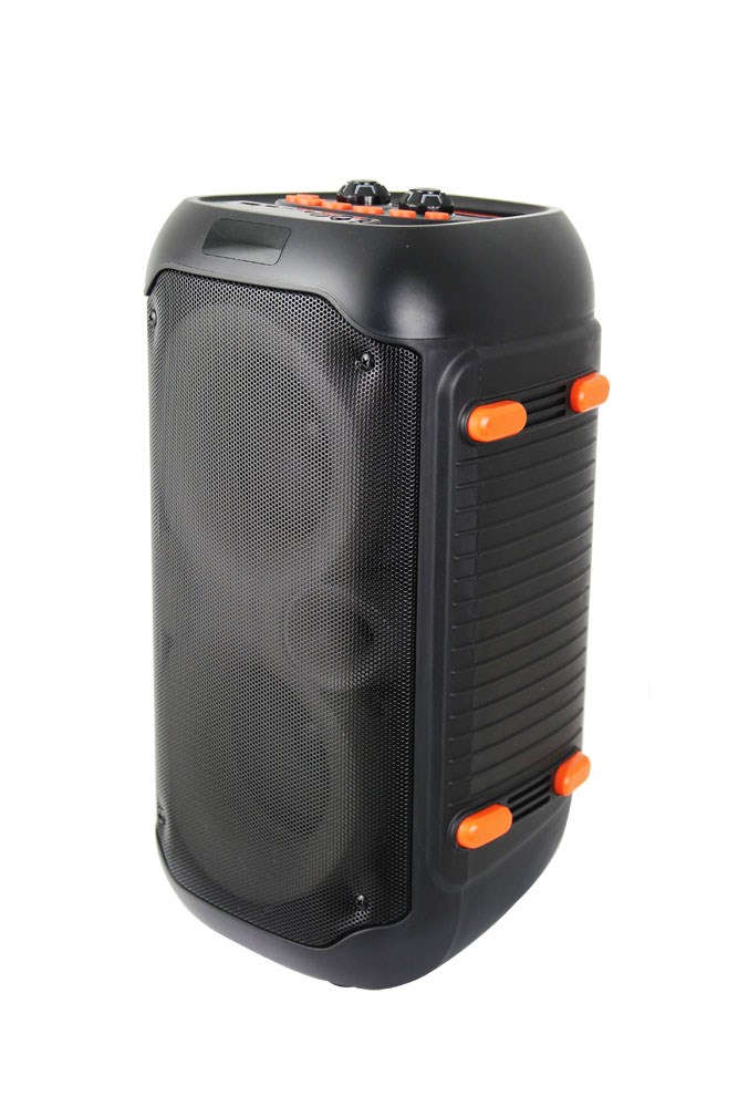 Set altoparlant dhe mikrofon Esperanza EP156, Bluetooth, FM, LED RGB, 20W, të zi