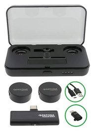 Set mikrofoni PATONA Professional Lavalier PTS-I91S