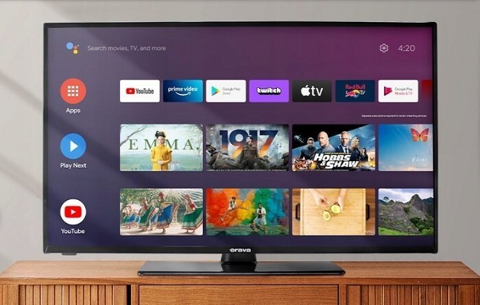 Televizor Orava LT-ANDR43 4K1, 43", 4K UHD, i zi