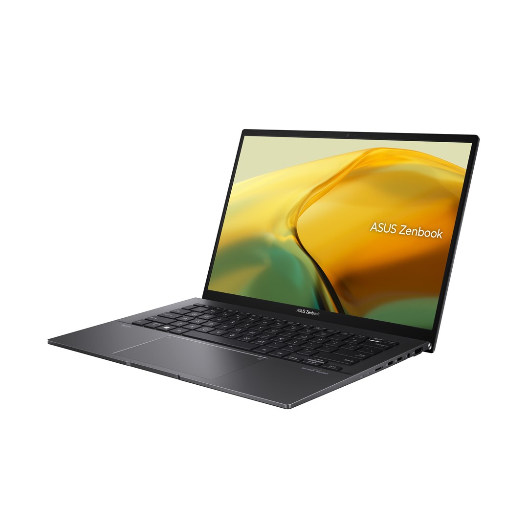 Лаптоп ASUS ZenBook 14, 14", AMD Ryzen 5 7530U, 16 GB RAM, 512 GB SSD, црн