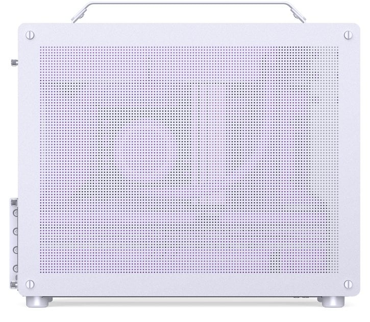 Kutia kompjuterike Jonsplus Z20 Mesh, Mini Tower, Micro ATX Mini ITX, e bardhë