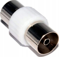 Adapter antene Premium Cord IEC, 75 Ohm, F në F, i mbrojtur