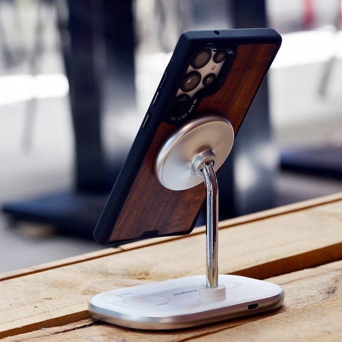 Karikues wireless Energizer WCP303, 3 në 1, 15W, me magnet, i zi