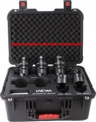 Set lentash Venus Optics Laowa Nanomorph, 27mm 35mm 50mm S35 Amber, Arri PL Canon EF