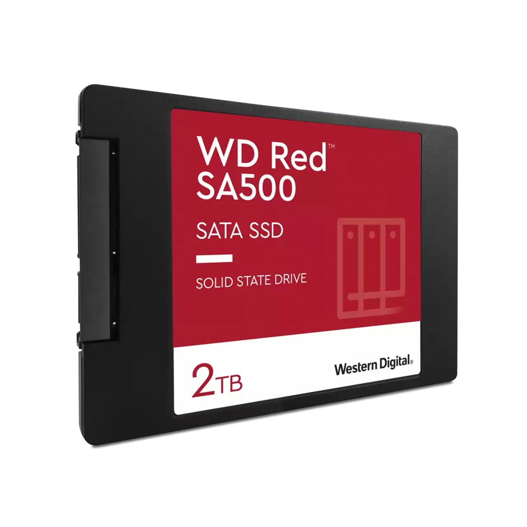 Disk SSD Western Digital WD Red SA500 NAS, 2TB, SATA III, e kuqe