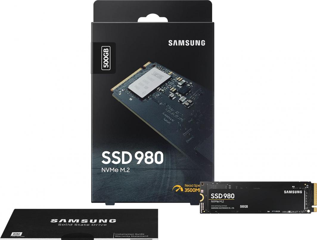 Disk SSD Samsung 980, 500GB, M.2 2280 PCI-E x4 Gen3 NVMe