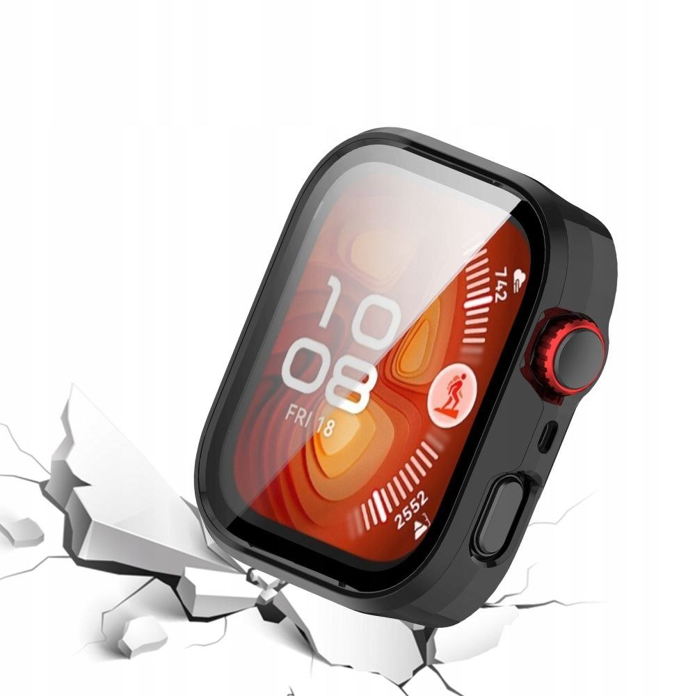Mbrojtëse për Huawei Watch Fit 4 Tech-Protect Defense, e zezë