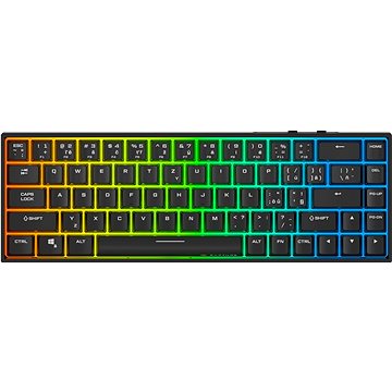 Tastierë Rapture CHARLIE, Gateron G Pro 3.0, CZ/SK, e zezë