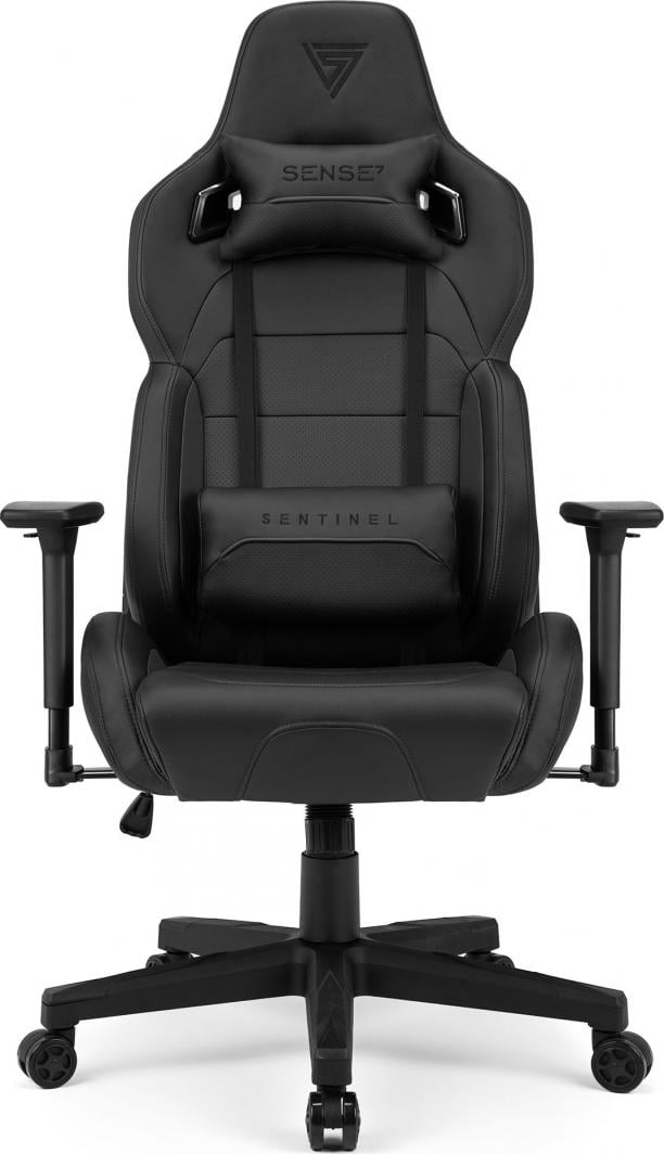 [OUTLET] Karrige SENSE7 Sentinel, me lëkurë artificiale, e zezë