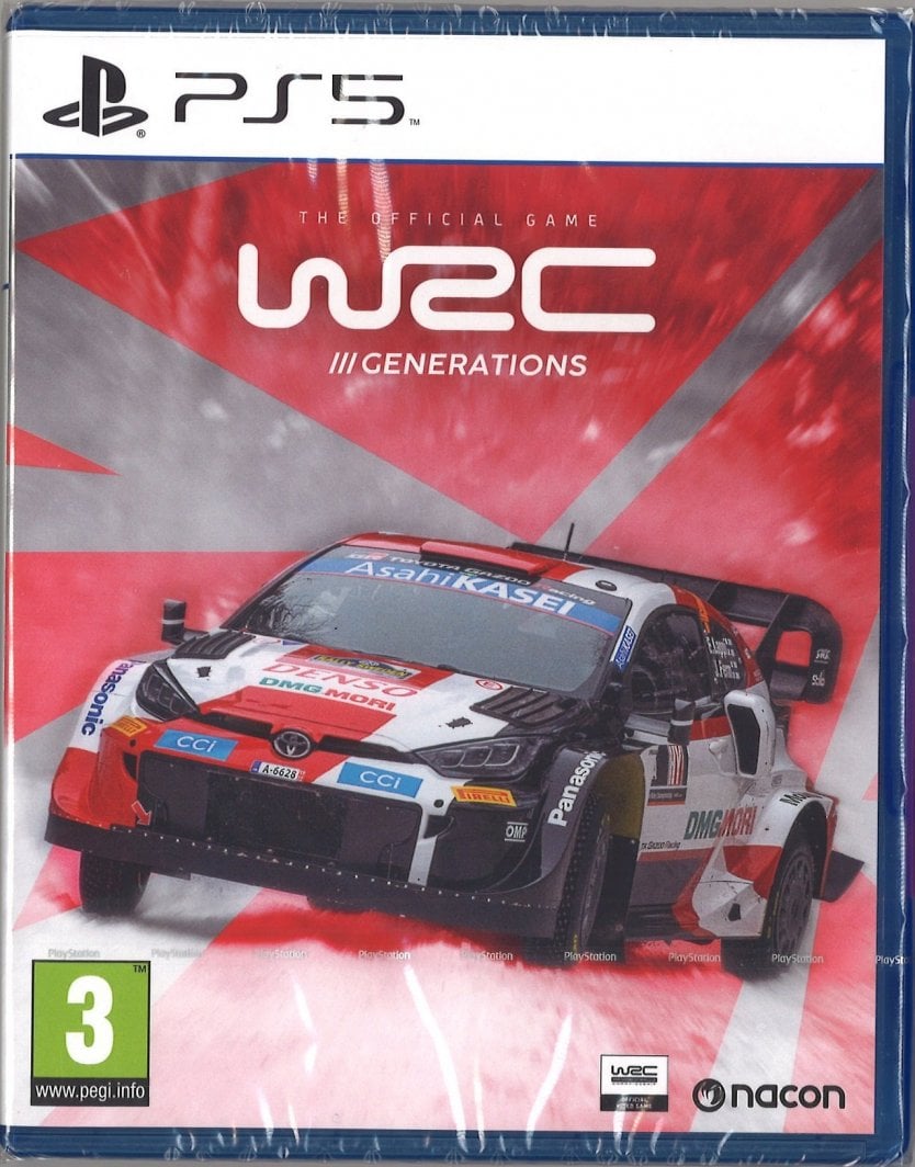 Игра PS5 WRC Generations, рели трки, реалистична симулација
