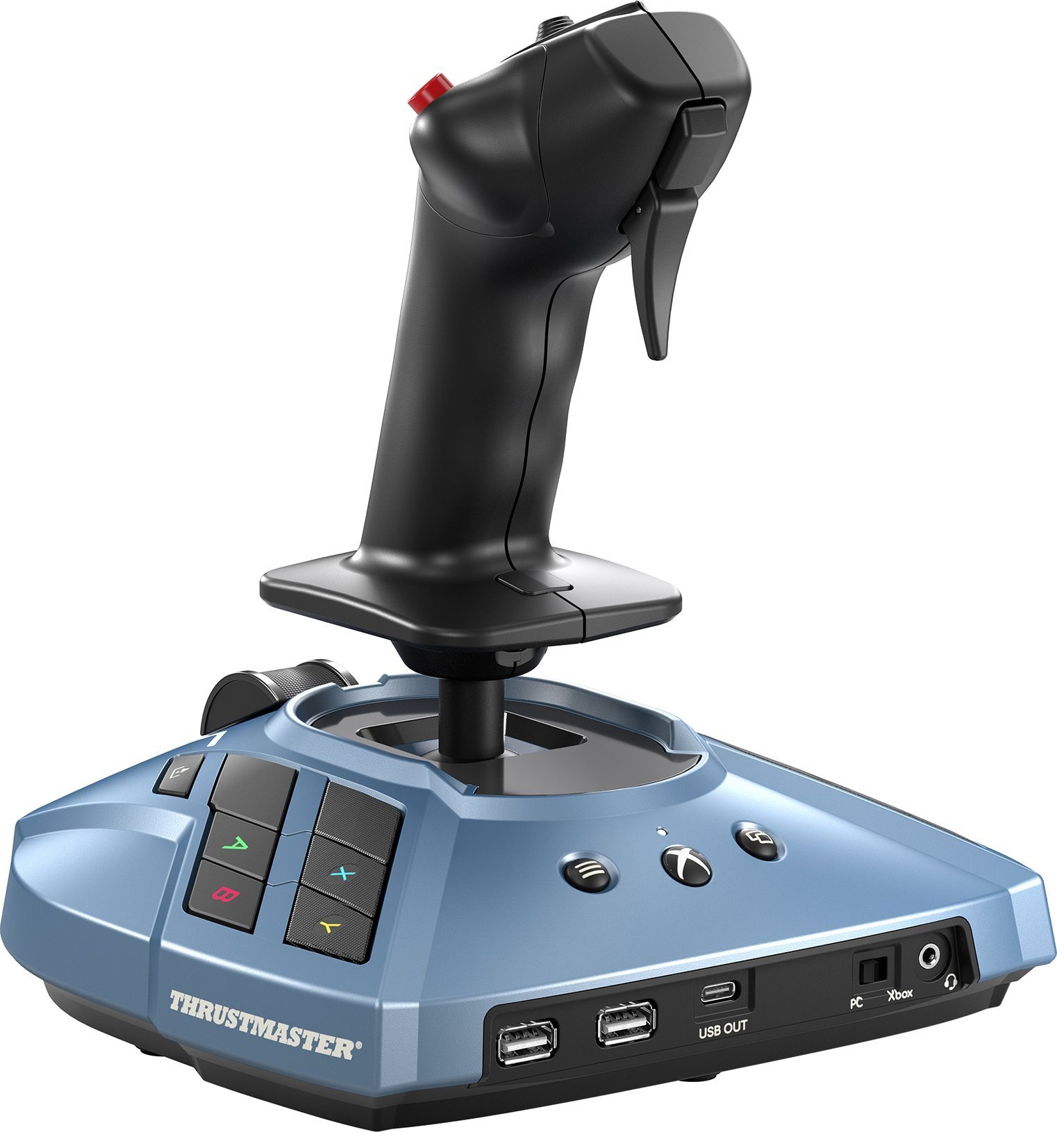 Joystick fluturimi Thrustmaster TCA Captain Pack X Airbus Edition, për Xbox Series X S dhe PC, USB, gri